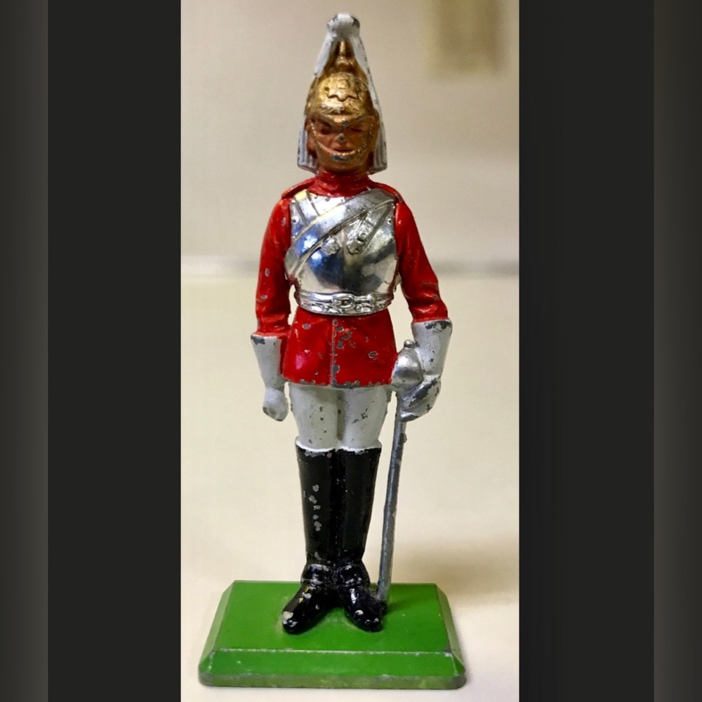 Vintage Britain’s Soldiers Ltd LIFE GUARD with Sword Metal Miniature England
